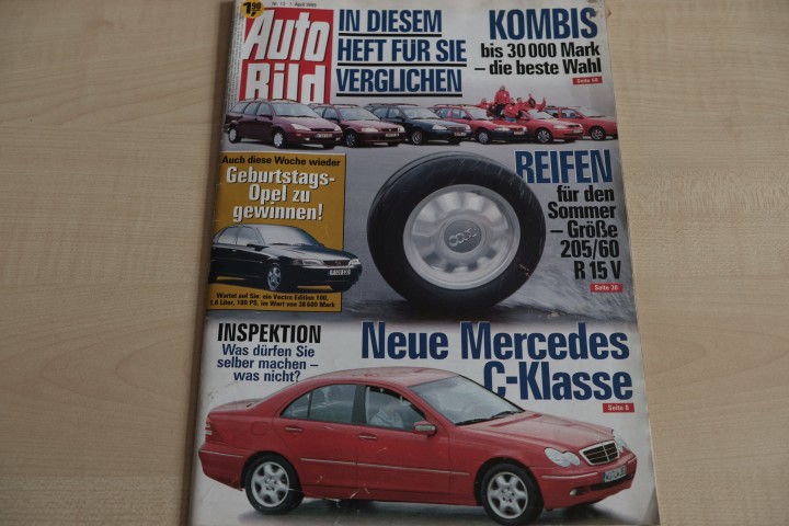 Deckblatt Auto Bild (13/1999)